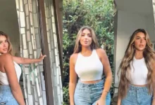 سارة سلامة تتألق بإطلالة جديدة في بكروب توب