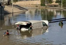 سيول وأمطار غزيرة تضرب مناطق في ليبيا وتدخل الهلال الأحمر لإنقاذ العالقين