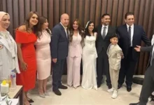صابرين تحتفل بعقد قران ابنها وسط أجواء عائلية مميزة