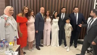 صابرين تحتفل بعقد قران ابنها وسط أجواء عائلية مميزة