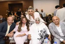 صابرين تحتفل بعقد قران نجلها وسط أجواء مفعمة بالفرح - صور