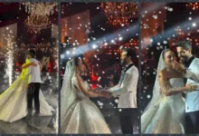 صور مميزة من حفل زفاف نجل سعد الصغير تجمع بين الرقص والرومانسية