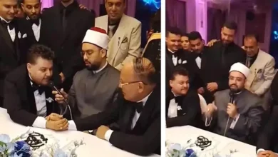"طارق عصام، نجم فيلم أبوعلي، يحتفل بزفافه"