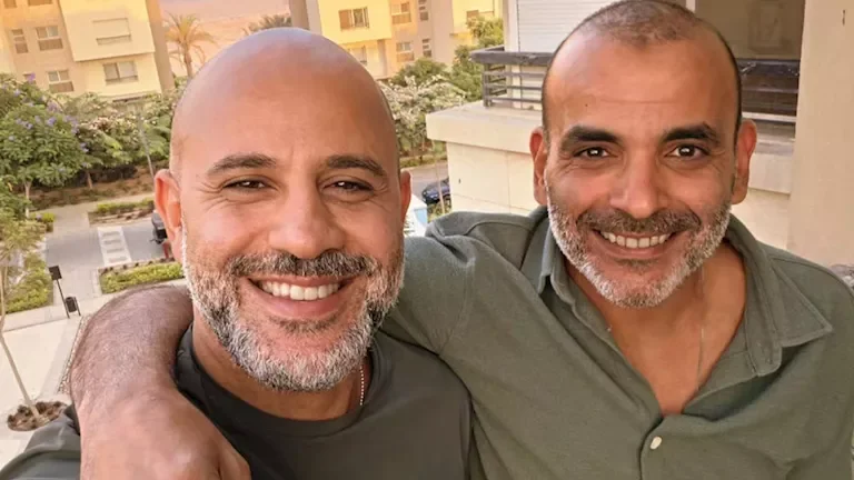 عزيز الشافعي يشارك صورة مع أيمن بهجت قمر بعد القبض على ملحن معروف