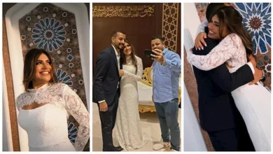 عقد قران ديانا هشام: لحظات من الفرح والدموع في حفل مميز