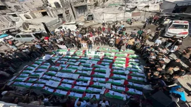 غزة تودع 106 شهداء بينهم أطفال بعد ثلاث سنوات من النزاع