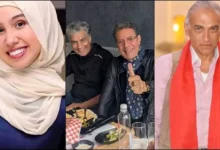 فنانة تؤدي مناسك العمرة وزوجة فنان تتوفي وحوار عمرو يوسف مع لميس الحديدي