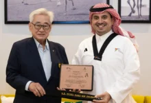 فهد بن جلوي يحصل على درجة «6 دان» في التايكوندو تقديراً لدعمه العالمي