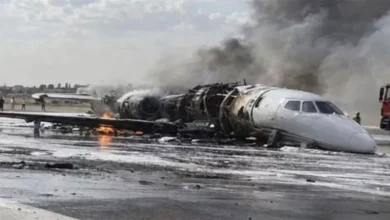 ليبيا وتركيا تتبادلان الروايات بعد حادثة طائرة في مصراتة