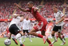 ليفربول يتعادل مع فولهام في الدوري الإنجليزي الممتاز