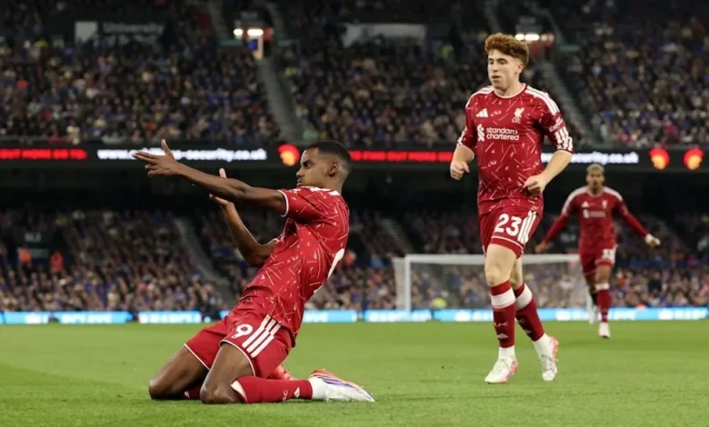 ليفربول يحقق انتصاراً ساحقاً على إيبسويتش في ثلاث دقائق ضمن البريميرليغ