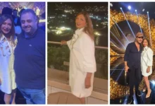 ليلى علوي تشارك صوراً مع راغب علامة وإياد نصار في لبنان