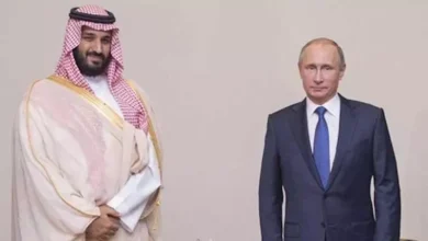 محمد بن سلمان وبوتين يتباحثان حول الأوضاع في الشرق الأوسط
