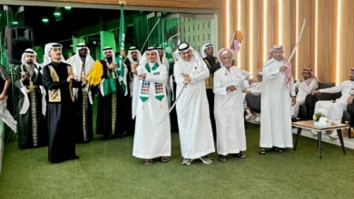 مدينة الملك عبدالعزيز الرياضية تحتفي بالوطن بمشاركة أيتام مكة
