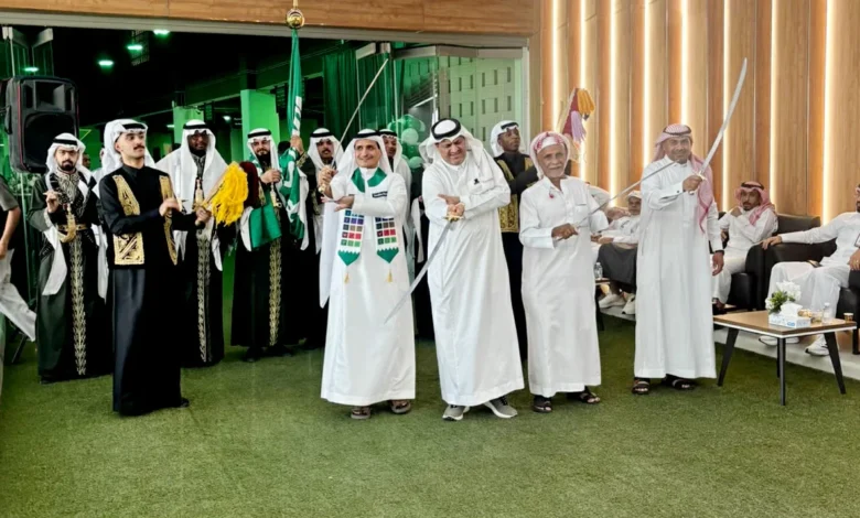 مدينة الملك عبدالعزيز الرياضية تحتفي بالوطن بمشاركة أيتام مكة
