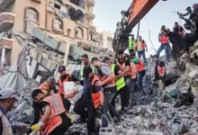 مصرع 20 شخصاً بينهم 8 أطفال جراء انهيار مبنى في غزة