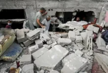 مصرع 6 وإصابة 15 جراء انهيار مبنى في مدينة غزة