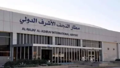 مطار النجف يتهيأ لاستقبال الرحلات الإيرانية خلال 24 ساعة