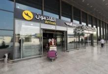 مطار النجف يعلن عن تعليق جميع الرحلات الجوية إلى ومن إيران