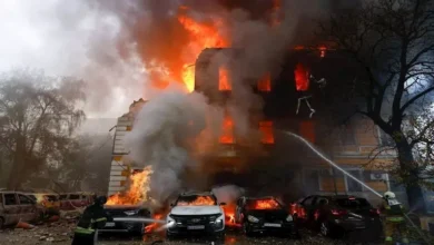 مقتل طفل وإصابة 3 آخرين في هجوم روسي على كييف