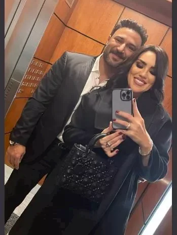 مي فاروق تعبر عن حبها لزوجها محمد العمروسي برسالة رومانسية مؤثرة