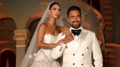 نادر الأتات يحتفل بزفافه على جنى إسماعيل بحضور بارز لنجوم الفن