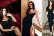 نادين نجيم تتألق بفستان أسود أنيق وتفاعل إيجابي من الجمهور