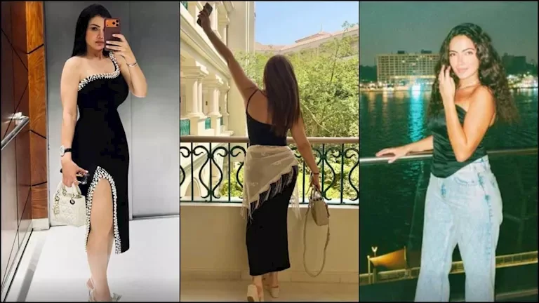 نجوم الفن يتألقون بفستان أسود على ضفاف النيل خلال 24 ساعة