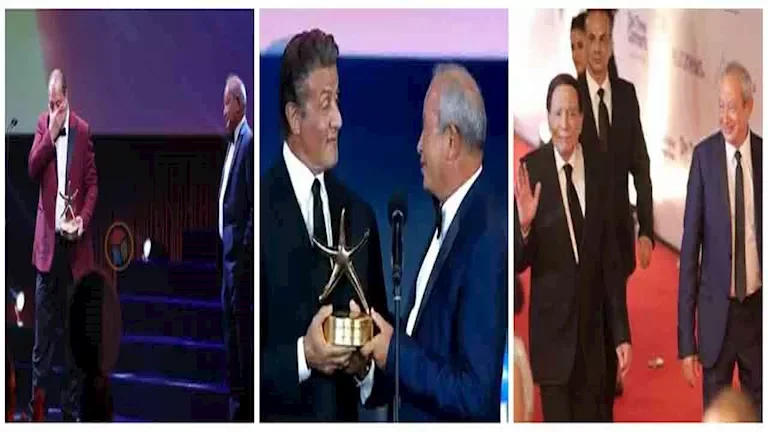 نجوم يتألقون بجائزة الإنجاز الإبداعي في مهرجان الجونة السينمائي