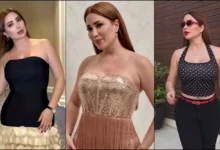"نسرين طافش تتألق بإطلالات متنوعة بين الكاجوال وفساتين السهرة"