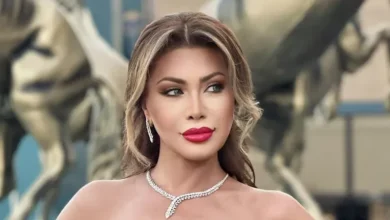 نوال الزغبي تتألق بفستان أنيق في أحدث جلسة تصوير لها