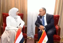 وزير الخارجية يناقش مع نظيرته اليمنية سبل دعم استقرار اليمن وأمن البحر الأحمر