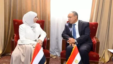 وزير الخارجية يناقش مع نظيرته اليمنية سبل دعم استقرار اليمن وأمن البحر الأحمر