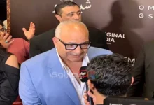 وصول بيومي فؤاد ونجوم فيلم "شيش دو" للاحتفال بالعرض الخاص