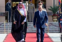 ولي العهد السعودي يشكر الرئيس السيسي بعد زيارته لمصر