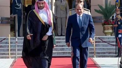 ولي العهد السعودي يشكر الرئيس السيسي بعد زيارته لمصر