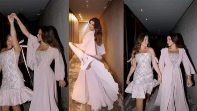 يارا السكري تظهر برفقة شقيقتها والجمهور يلاحظ التشابه بينهما