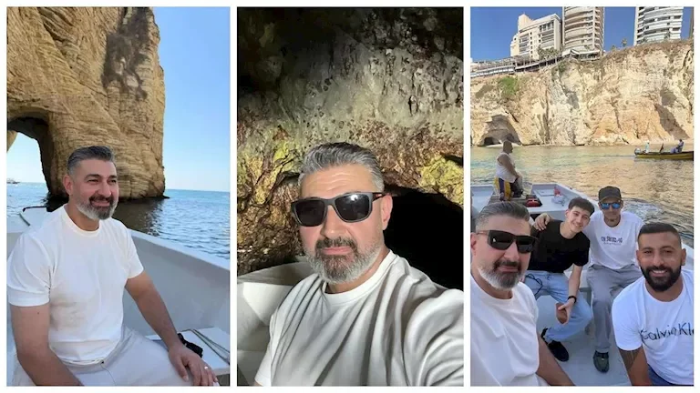 ياسر جلال يشارك صوراً من زيارته إلى بيروت
