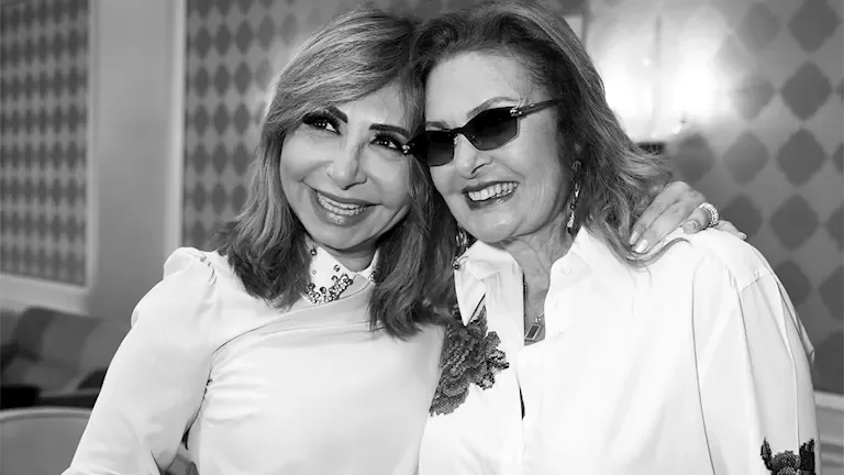 يسرا ولميس الحديدي تتألقان في مؤتمر مهرجان الجونة السينمائي
