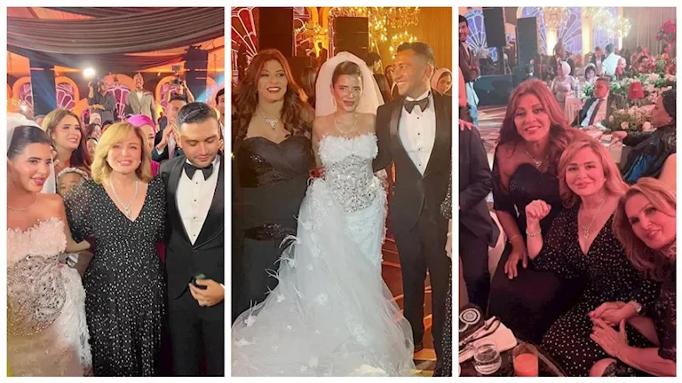 إلهام شاهين تعبر عن دعمها لصابرين بعد احتفالها بزفاف ابنها