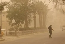 الدفاع المدني يحذر المواطنين من مخاطر العاصفة الترابية