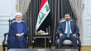الزيدي وحمودي يؤكدان على تعزيز الجهود لاستكمال التشكيلة الحكومية
