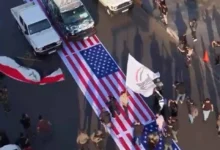 القوات العراقية تلقي القبض على متورطين بتجاوز على العلم الأمريكي في بغداد
