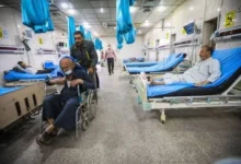 النجف تسجل 107 حالات اختناق بسبب العاصفة الترابية