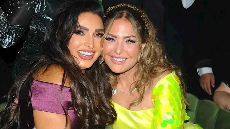 روجينا تعبر عن مشاعرها تجاه صابرين بعد احتفال زفاف ابنها - صور