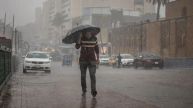 فرص لهطول أمطار متفرقة في العراق خلال الأيام المقبلة