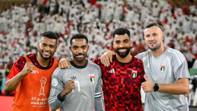 كامارا يقود منتخب الإمارات لملاقاة السعودية في نهائي خليجي 27