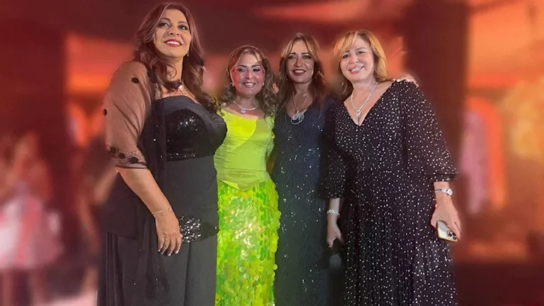 ليلى علوي توجه رسالة مؤثرة لصابرين بمناسبة زفاف ابنها