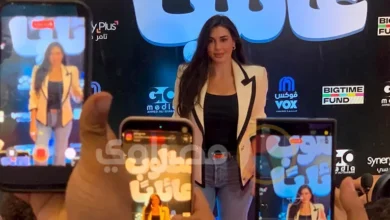 ياسمين صبري تتألق في العرض الخاص لفيلم "مطلوب عائلياً"